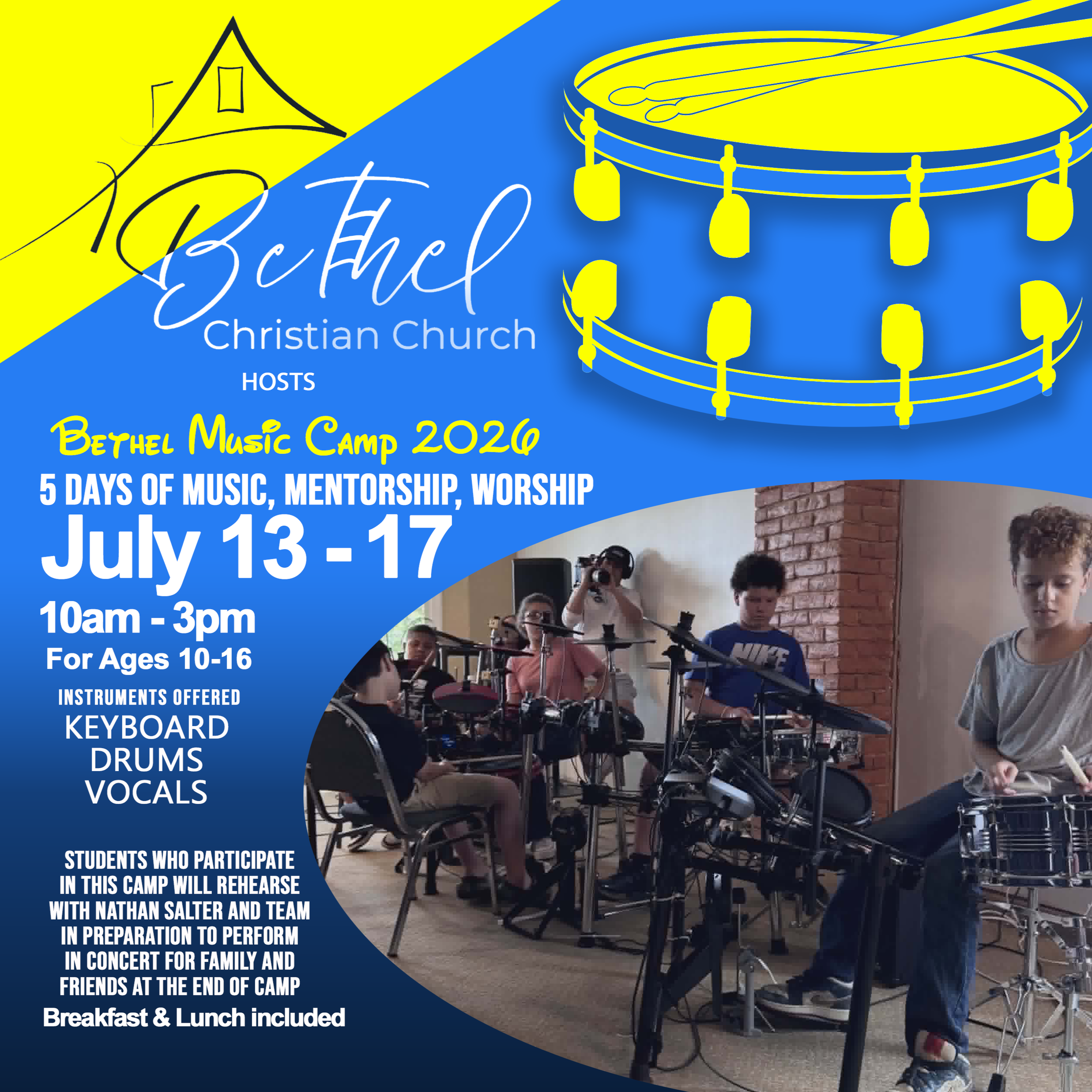 Bethel Music Camp 2026