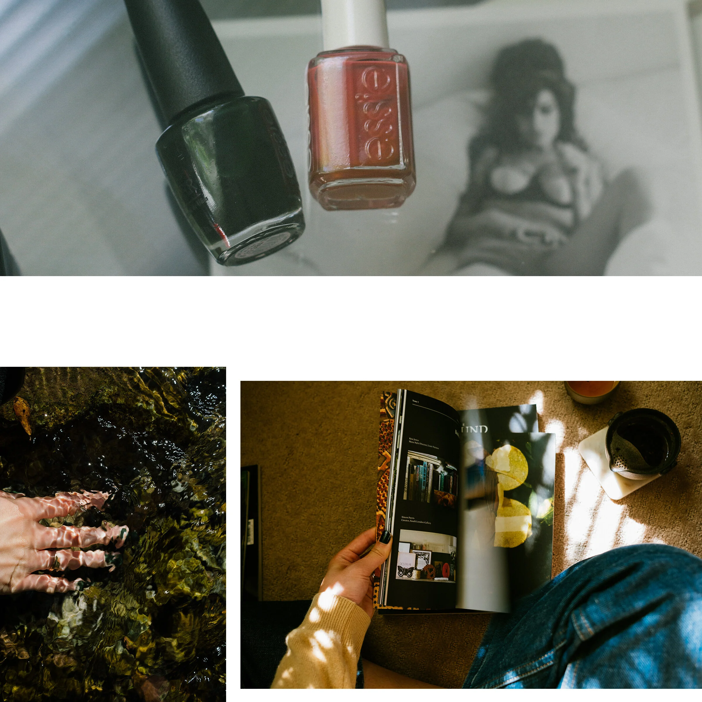  秋冬色  /  OPI  Here Today Aragon Tomorrow &amp;  Essie  In Stiches  