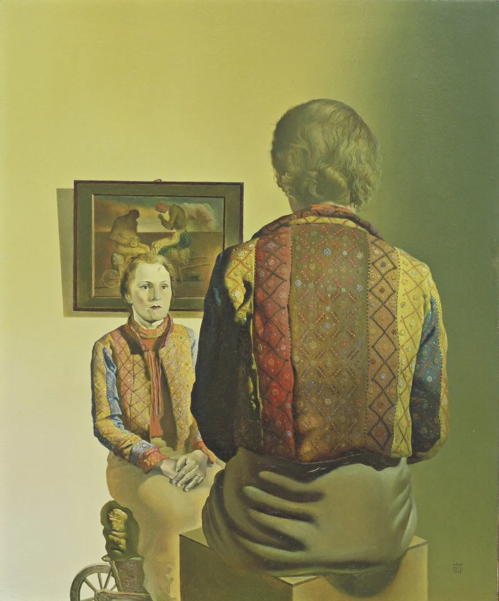 Salvador Dali, Portrait of Gala (1935)