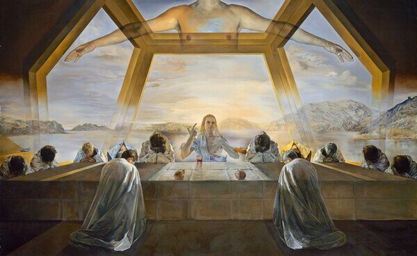 Salvador Dali, The Sacrament of the Last Supper (1955)