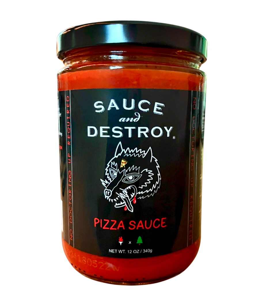Sauce and Destroy Pizza Sauce 12 oz