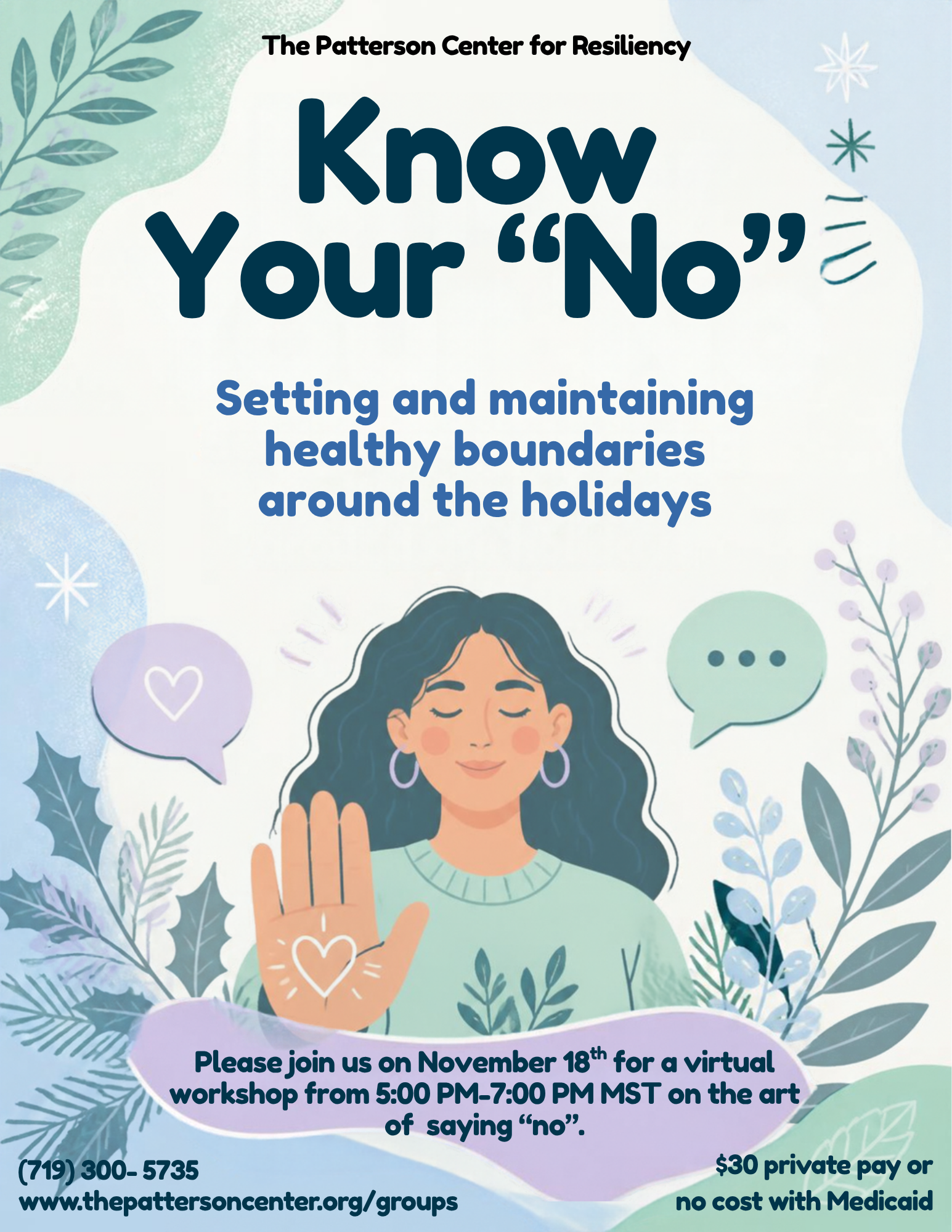 how to set boundaries, workshop on boundary setting, no contact support group, healthy relationships support group, burned haystack colorado springs