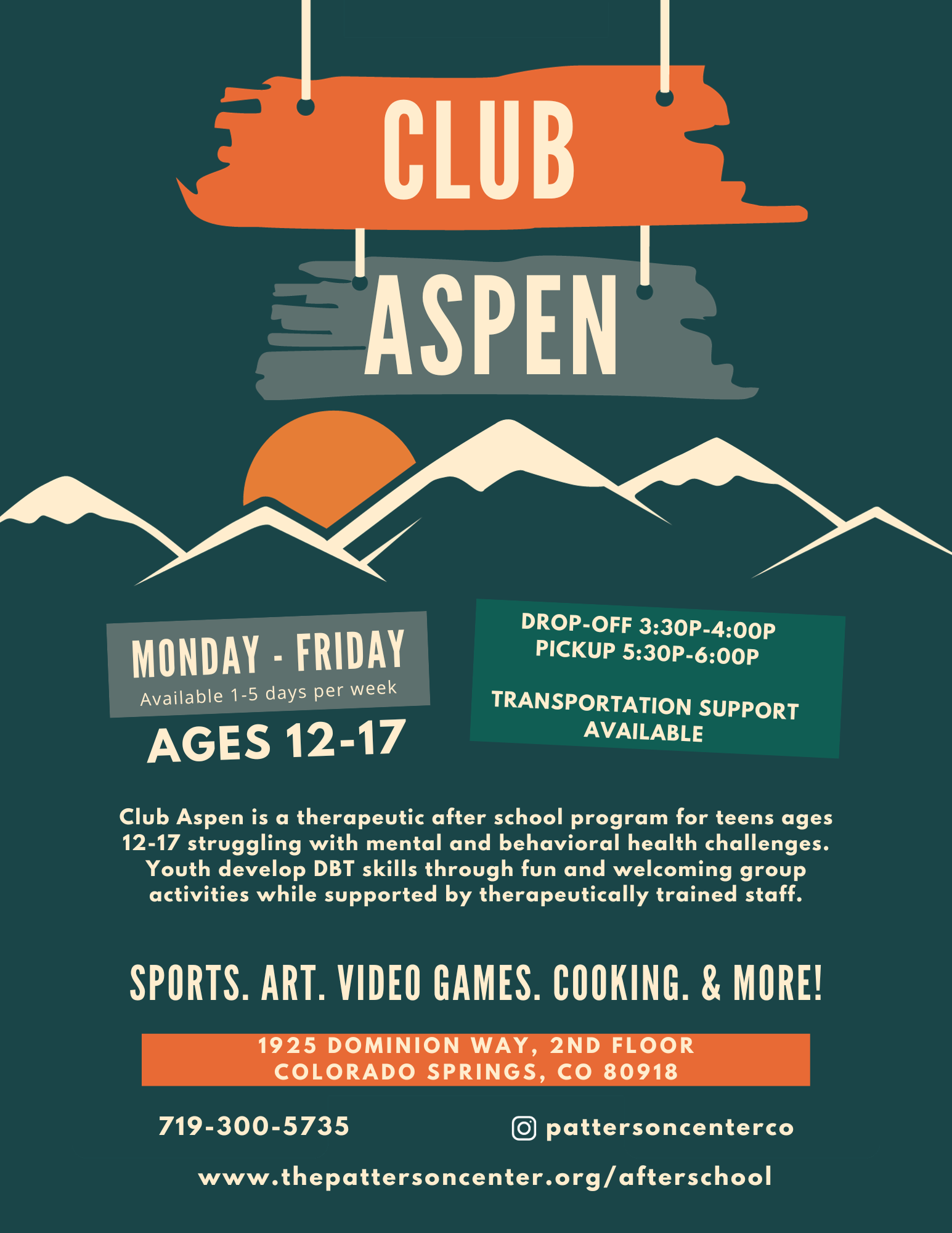 iop for teens, php for youth