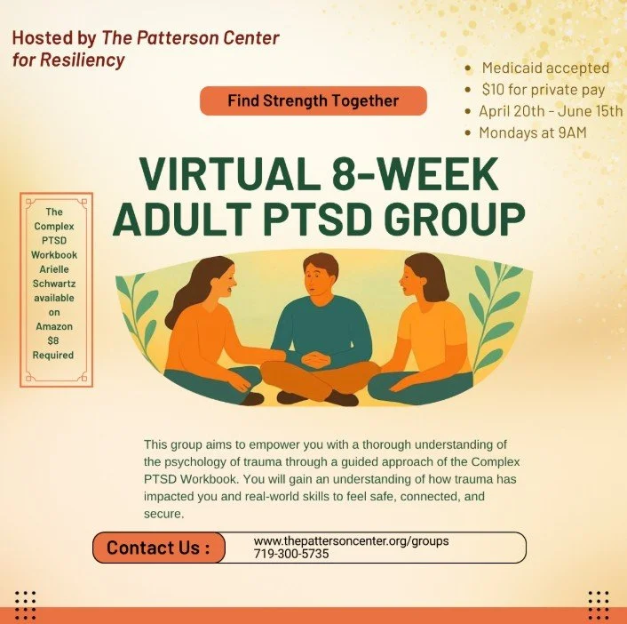 PTSD group, trauma support group, trauma survivors group