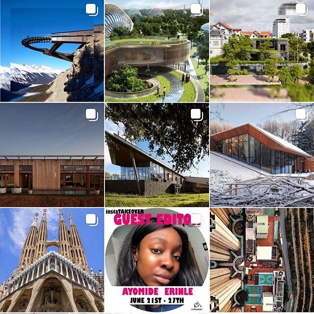 Special #thankyou to last week&rsquo;s @elleabod Guest Editor Ayomide Erinle @_i.just.draw_ !!! She did an #amazing job sharing #architecture , #landscapedesign &amp; innovative feats which continue to #inspire her to #greatness !!!!
Follow her at @_