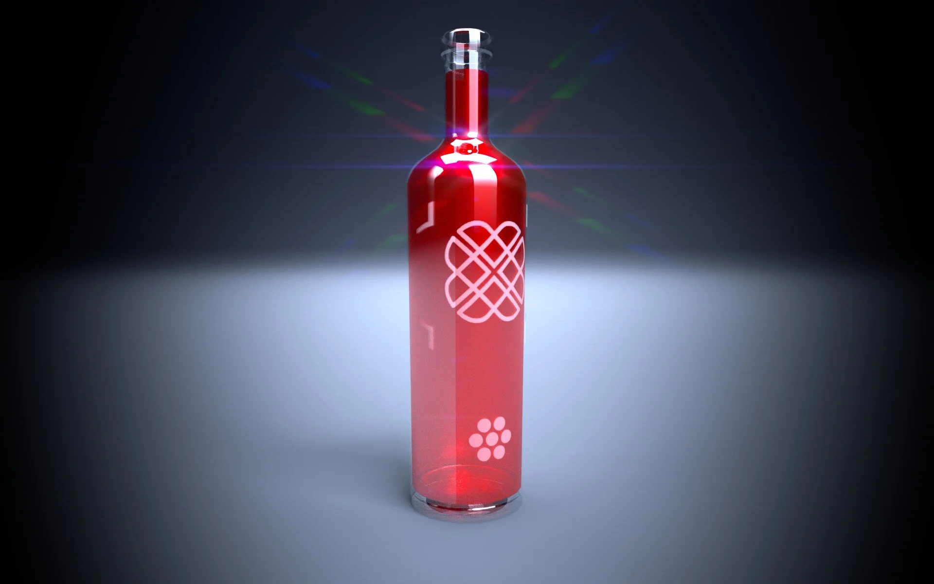 Final Liqueur Bottle Render Test