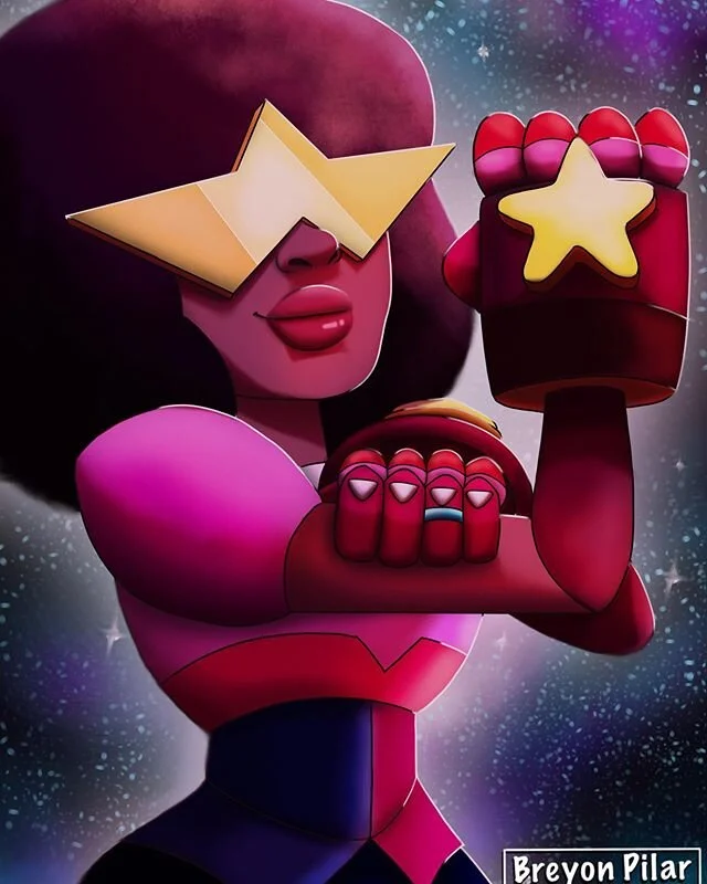 Garnet. Felt in the mood to do some fan art of one of my favorite series Steven Universe. &ldquo;You are an experience! Make sure you&rsquo;re a good experience.&rdquo;
.
.
.
#breyonpilar #fanart #stevenuniverse #garnetstevenuniverse #garnet #sufanar