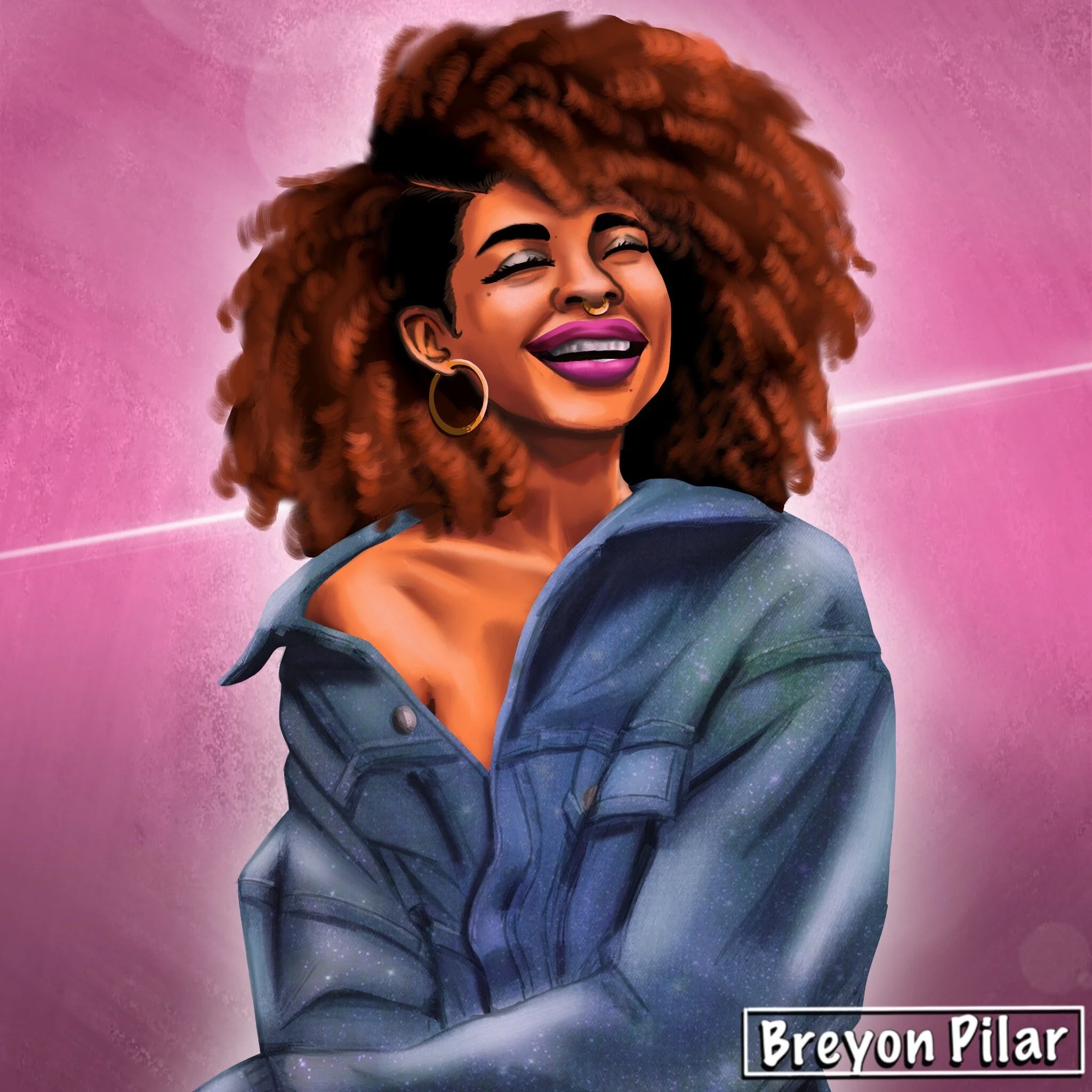 Happy - A Character study done utilizing the procreate app on the iPad Pro