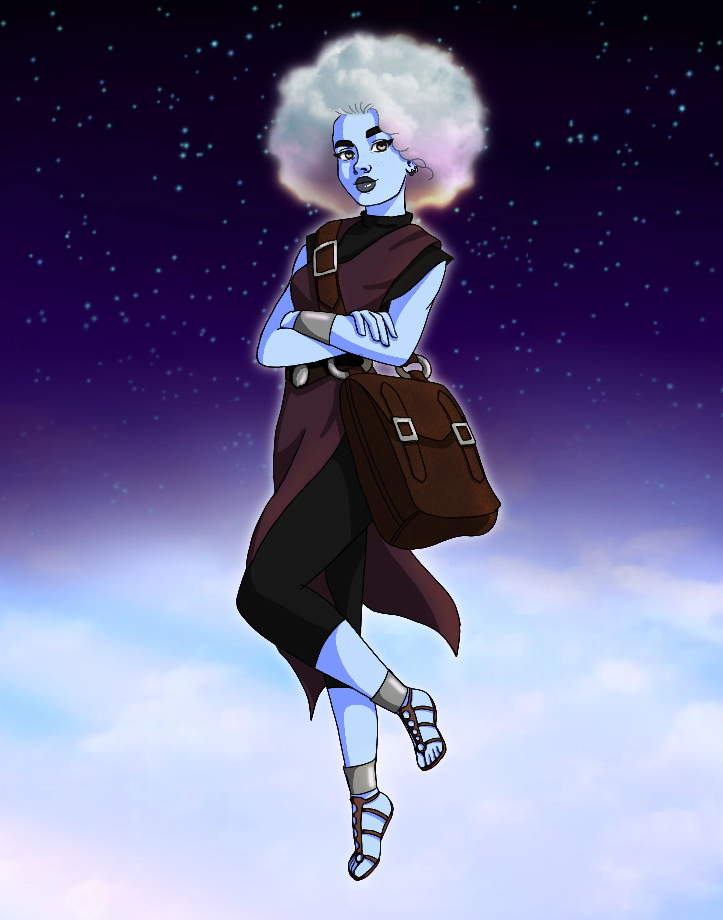 Param - A Character study done utilizing the procreate app on the iPad Pro