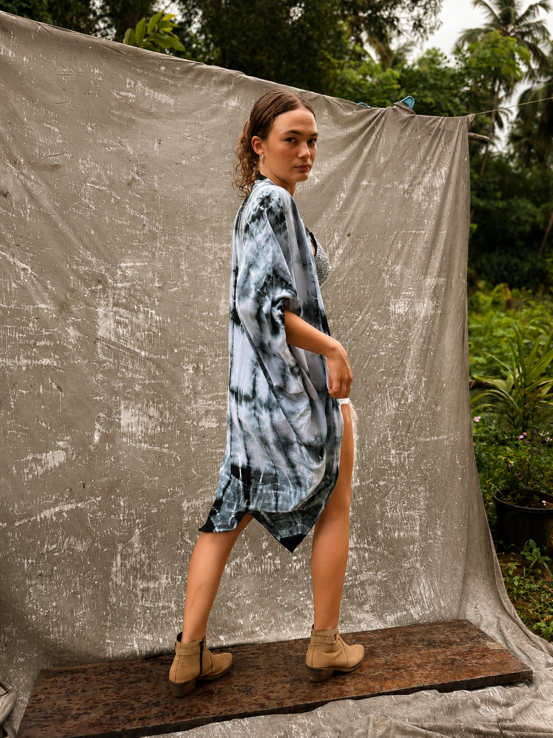 Athena Kimono | Sky