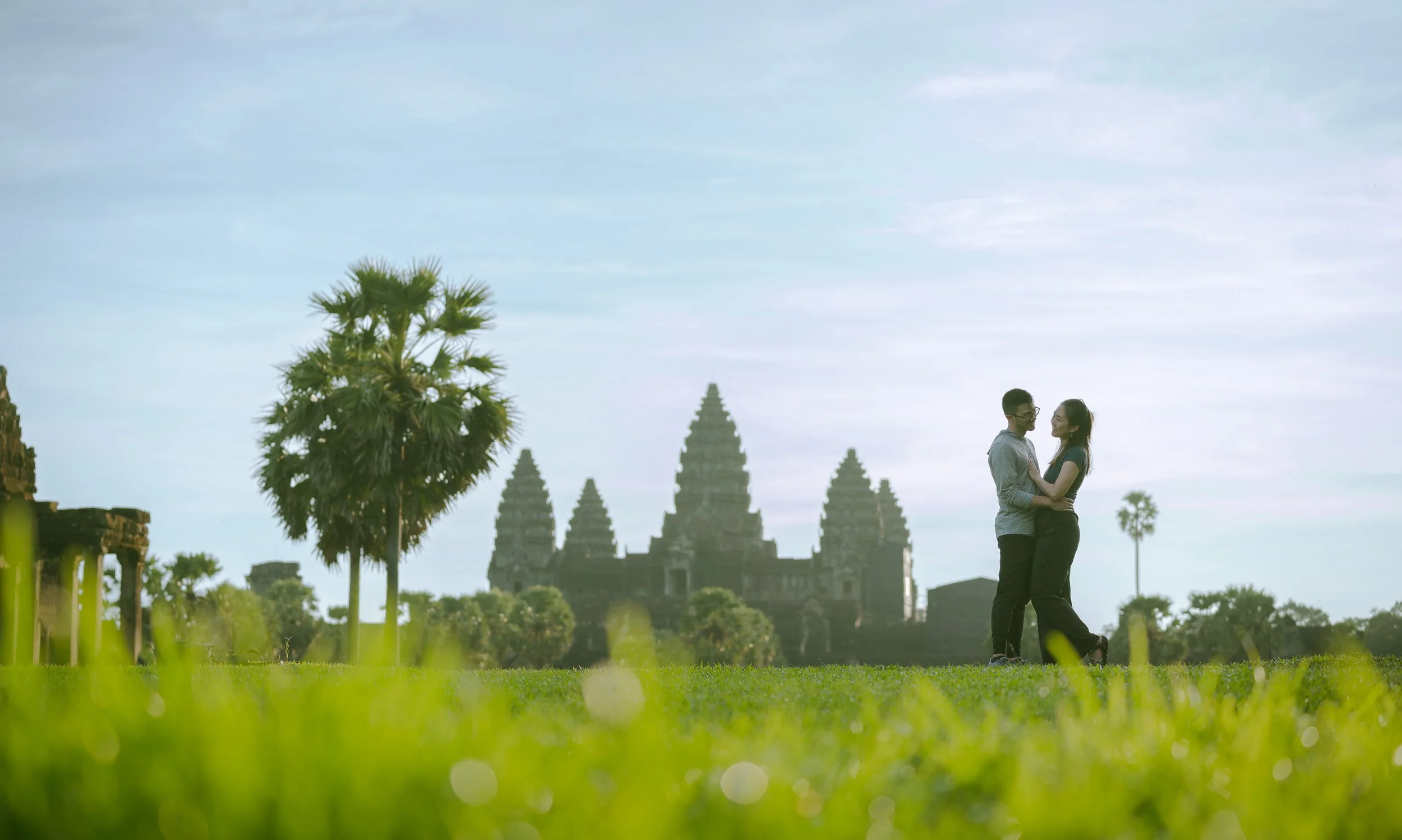 Couple Photography at Angkor Wat by SIem Reap Photographer