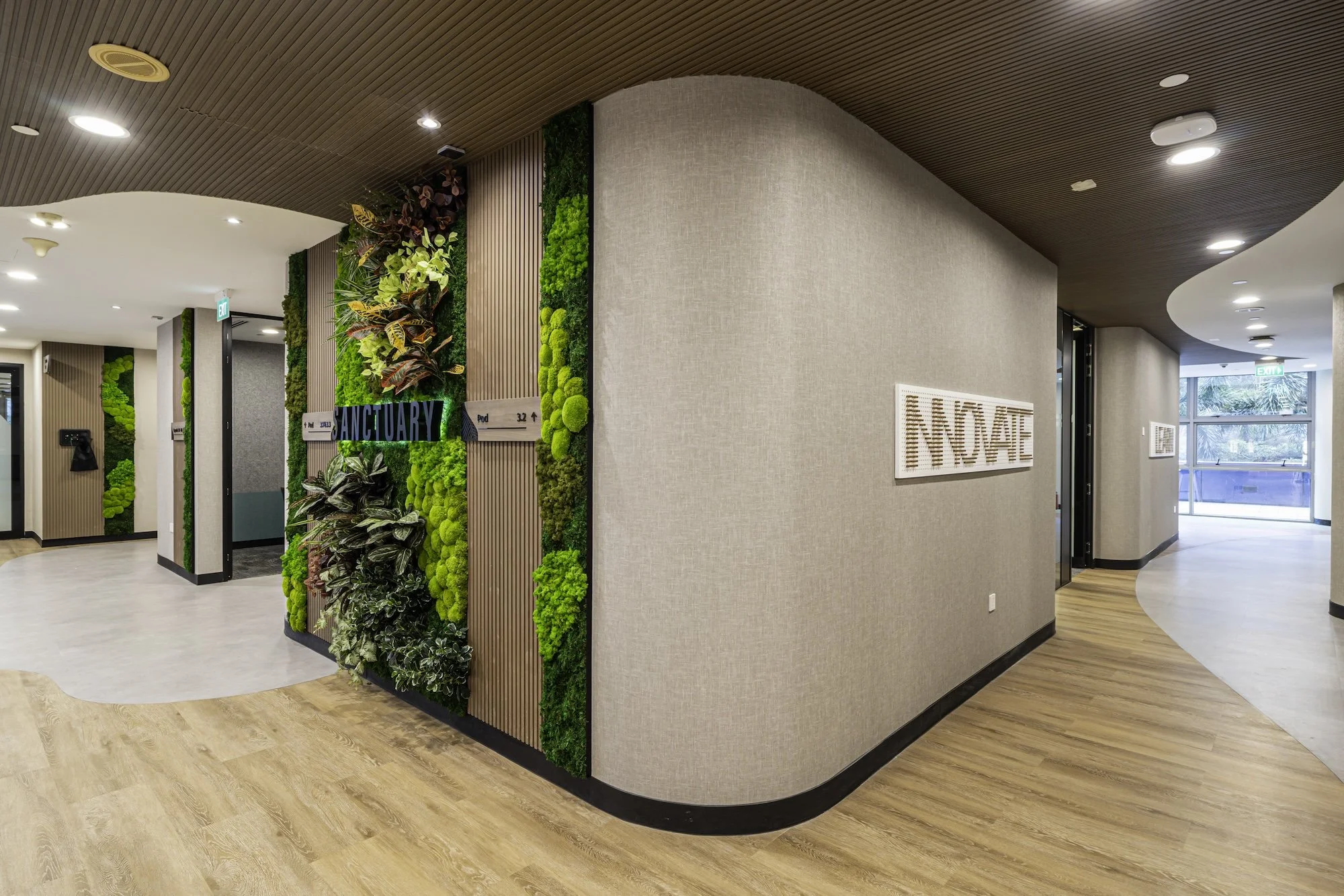 Biophilia and Zen colors at the revamped Civil Service College