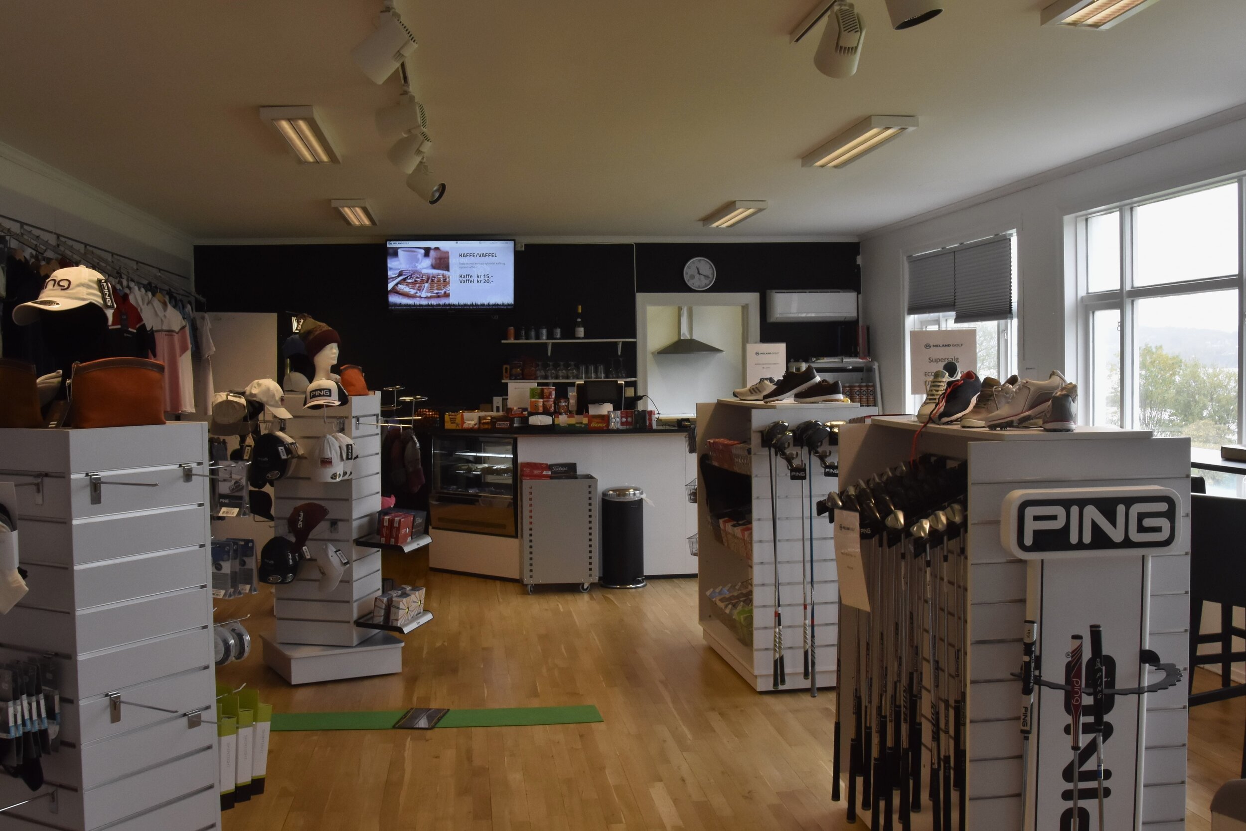 Ny åpningstid i proshopen fra mandag 5.10-20