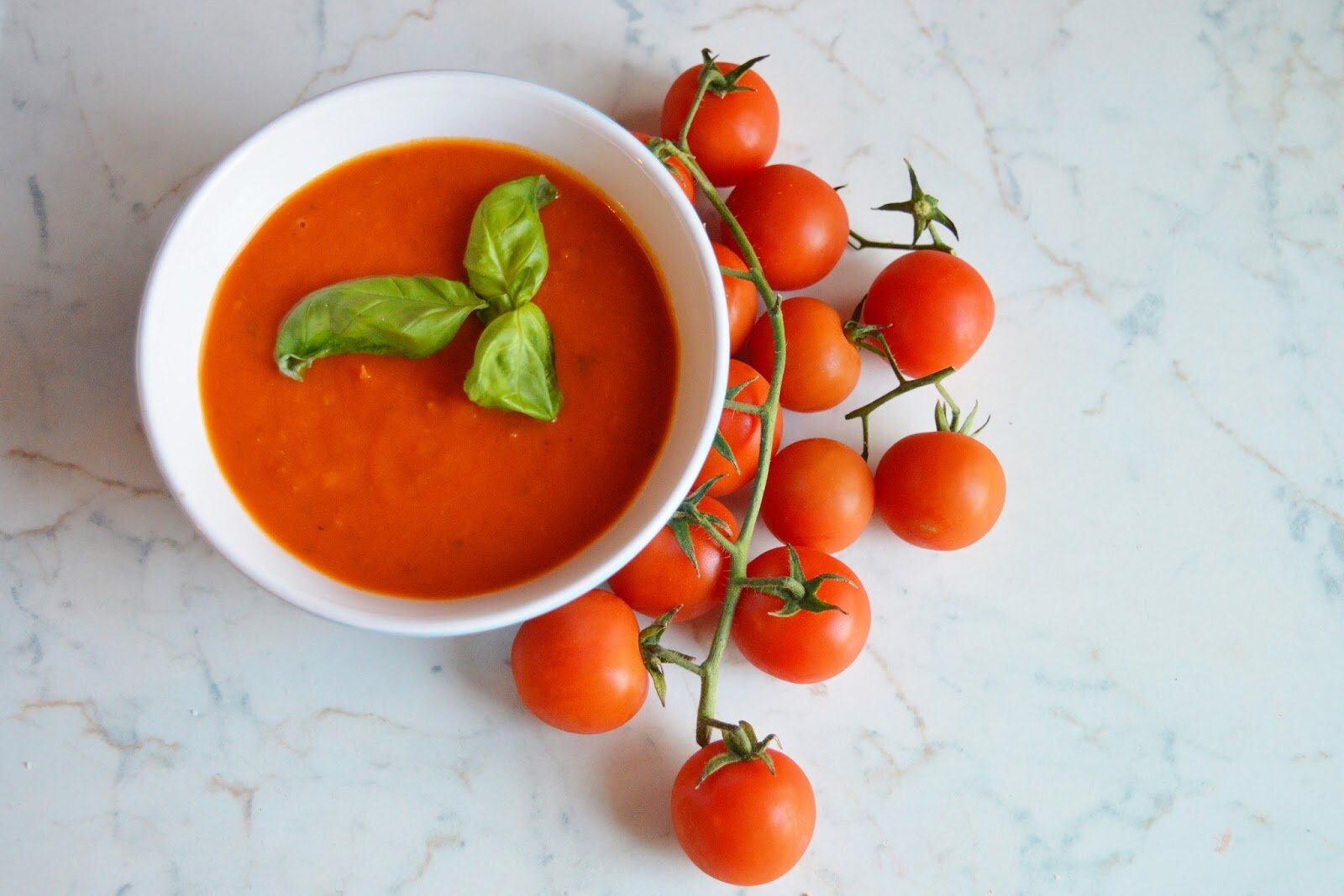 Roasted Tomato Basil Soup
