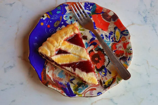 Strawberry Jam Crostata