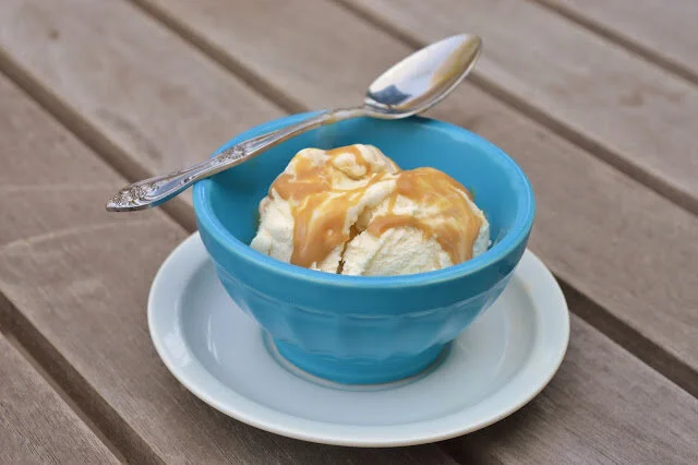 Vanilla Salted Caramel Ice Cream
