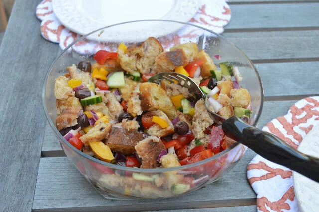 Greek Panzanella