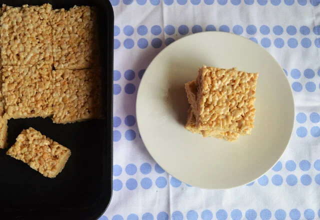 Salted Brown Butter Rice Krispy Treats
