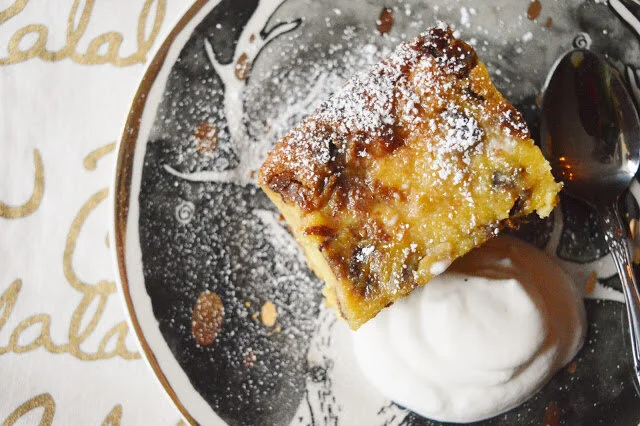 Panettone Bread Pudding