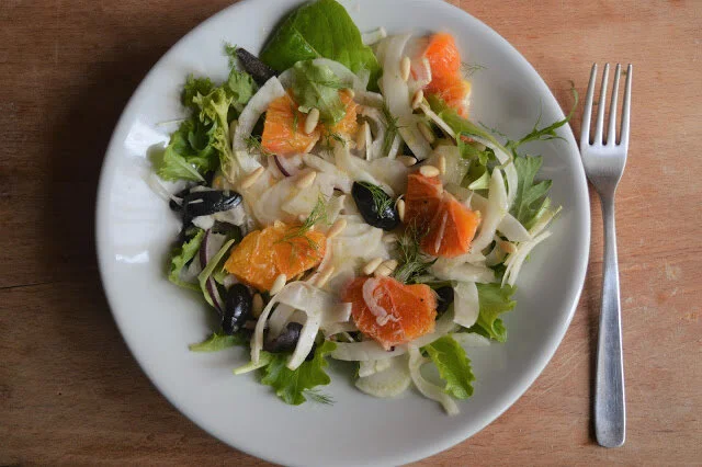 Fennel, Orange, and Olive Salad
