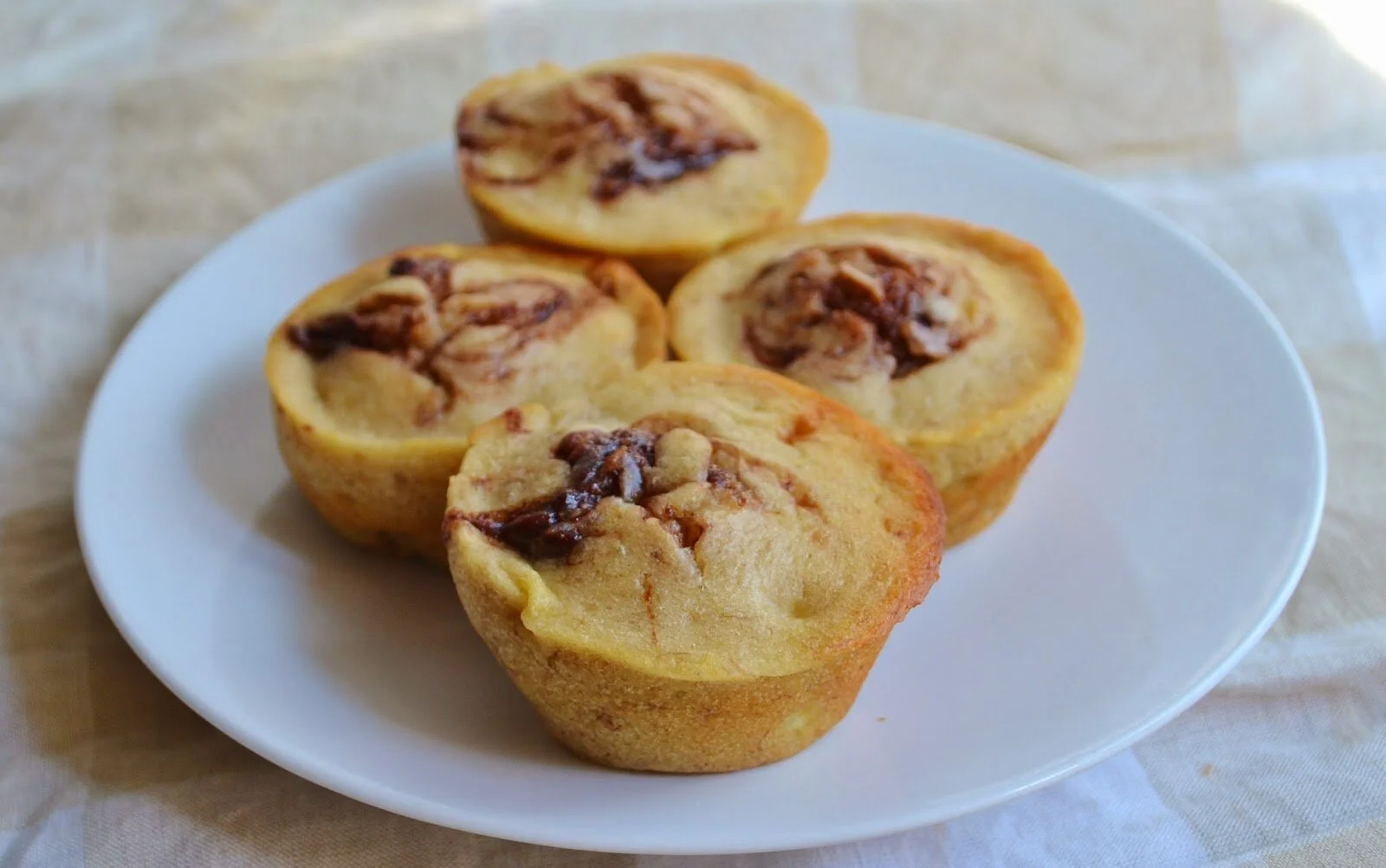 Banana Nutella Muffins