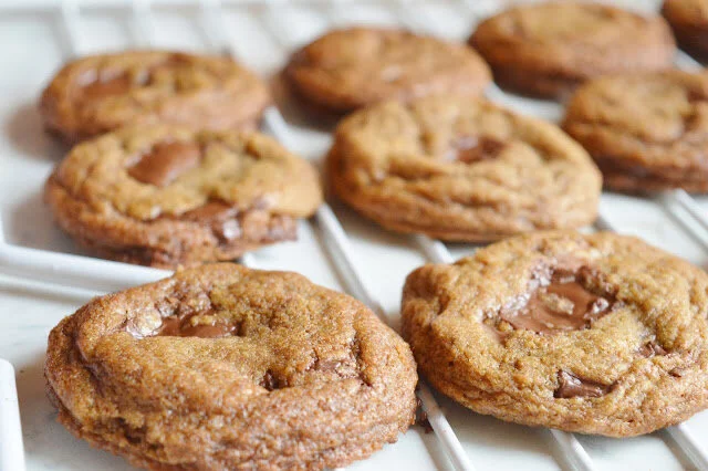 Brown Butter Chocolate Chunk Cookies