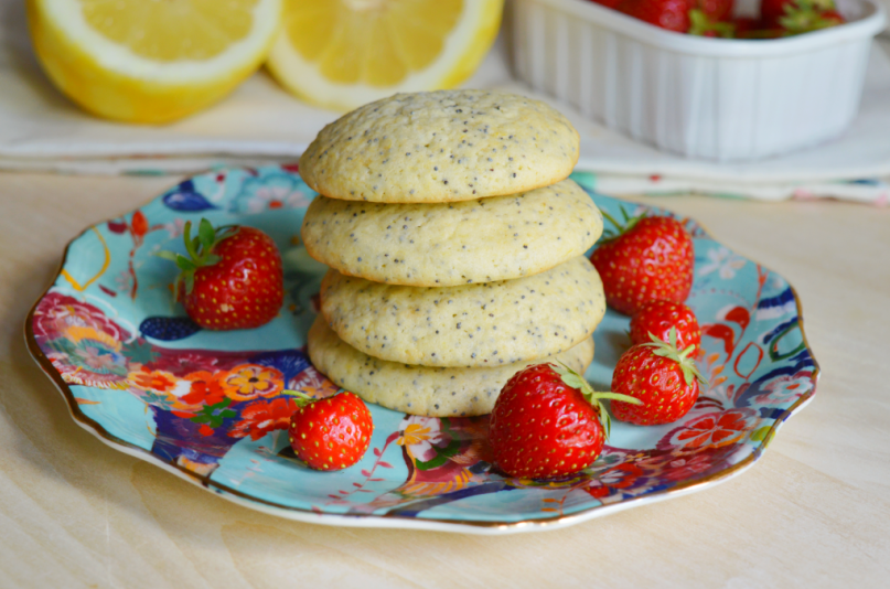 Lemon Poppy seed Cookies 