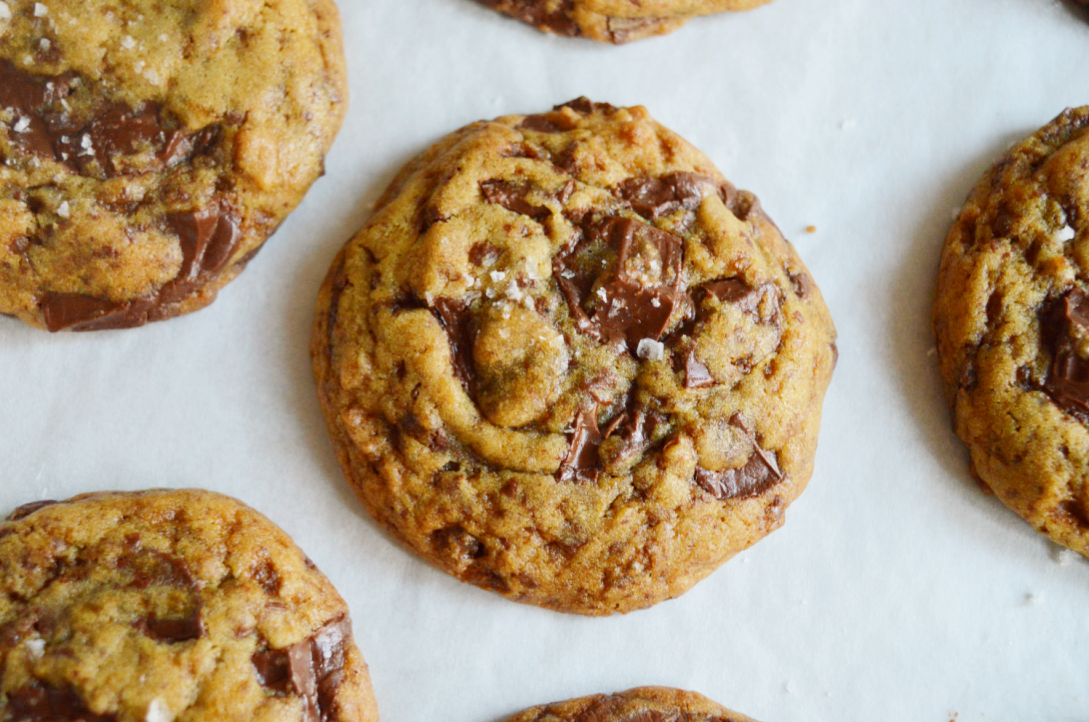 Salted Chocolate Chunk Cookies 
