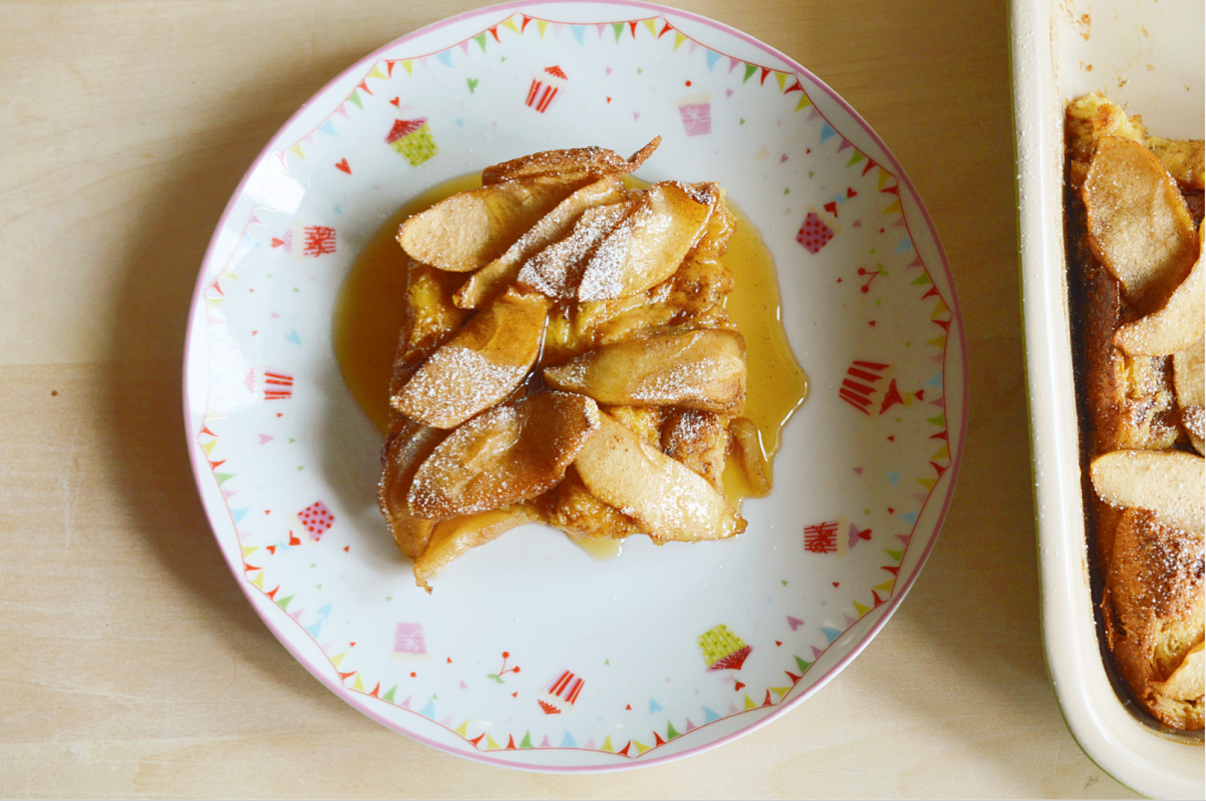 Baked Apple French Toast