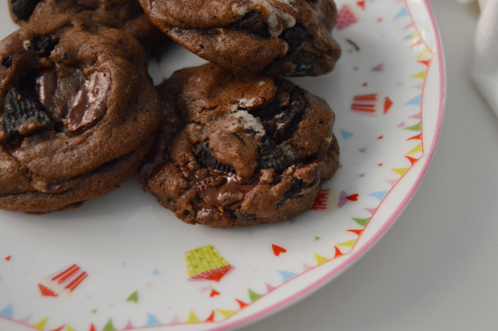 Double Chocolate Coffee Oreo Cookies