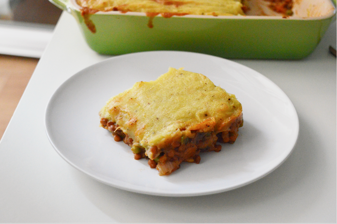 Lentil &amp; Vegetable Shepherd’s Pie