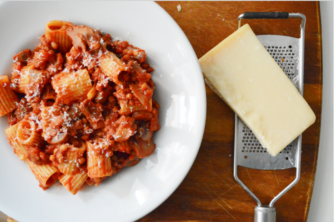 Lentil &amp; Mushroom Ragù