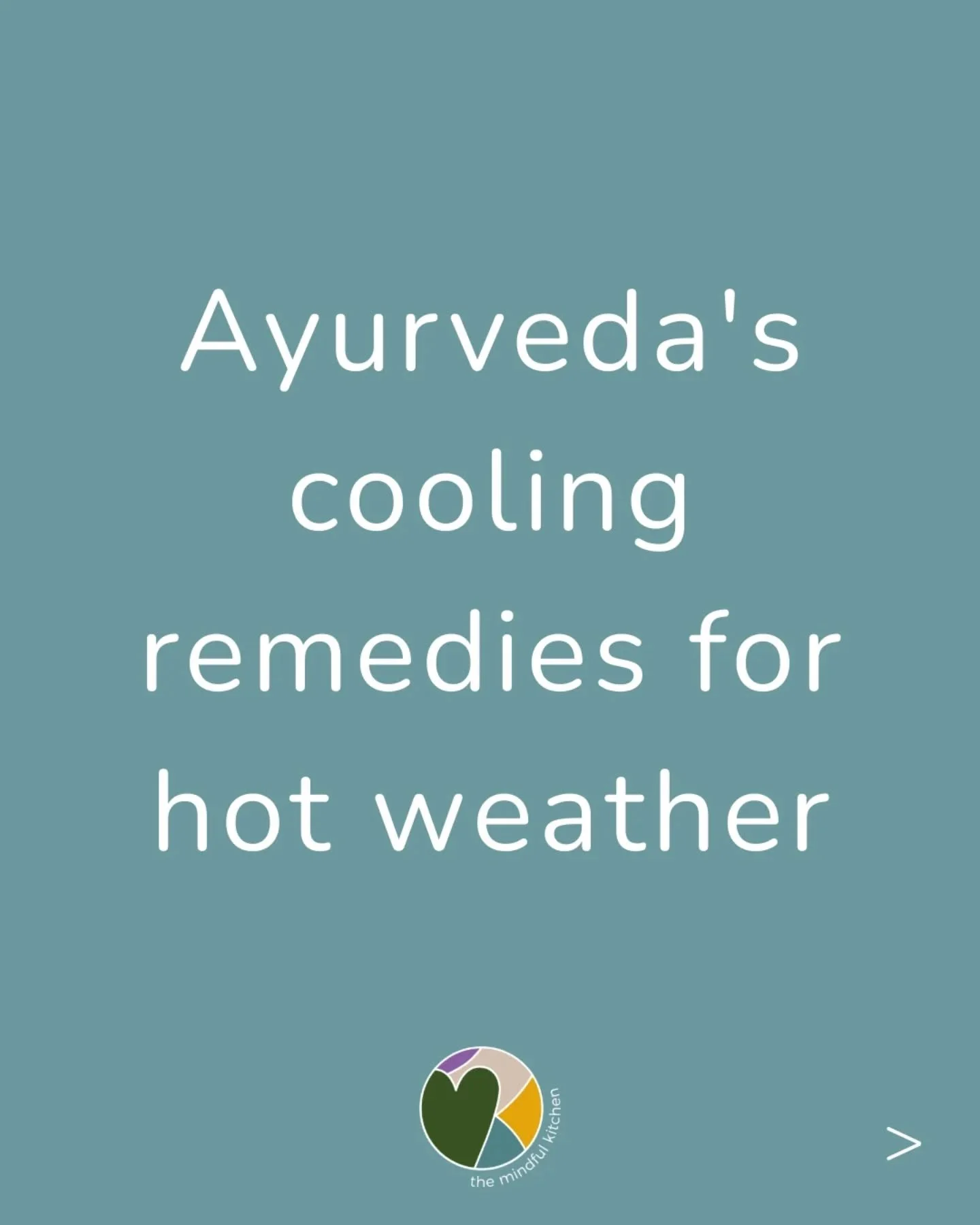 In the heat of the summer, it's tempting to reach for iced drinks and foods. While this may give temporary relief, it can actually aggravate Pitta, which makes you feel hotter and more disregulated in the long run.
.
Ayurveda recognises that foods an