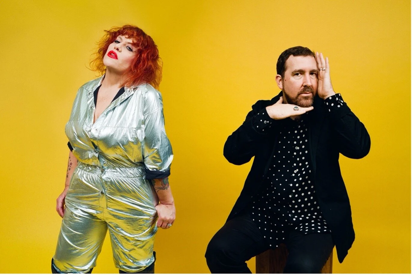 Joe Goddard og Amy Douglas annoncerer projektet HARD FEELINGS