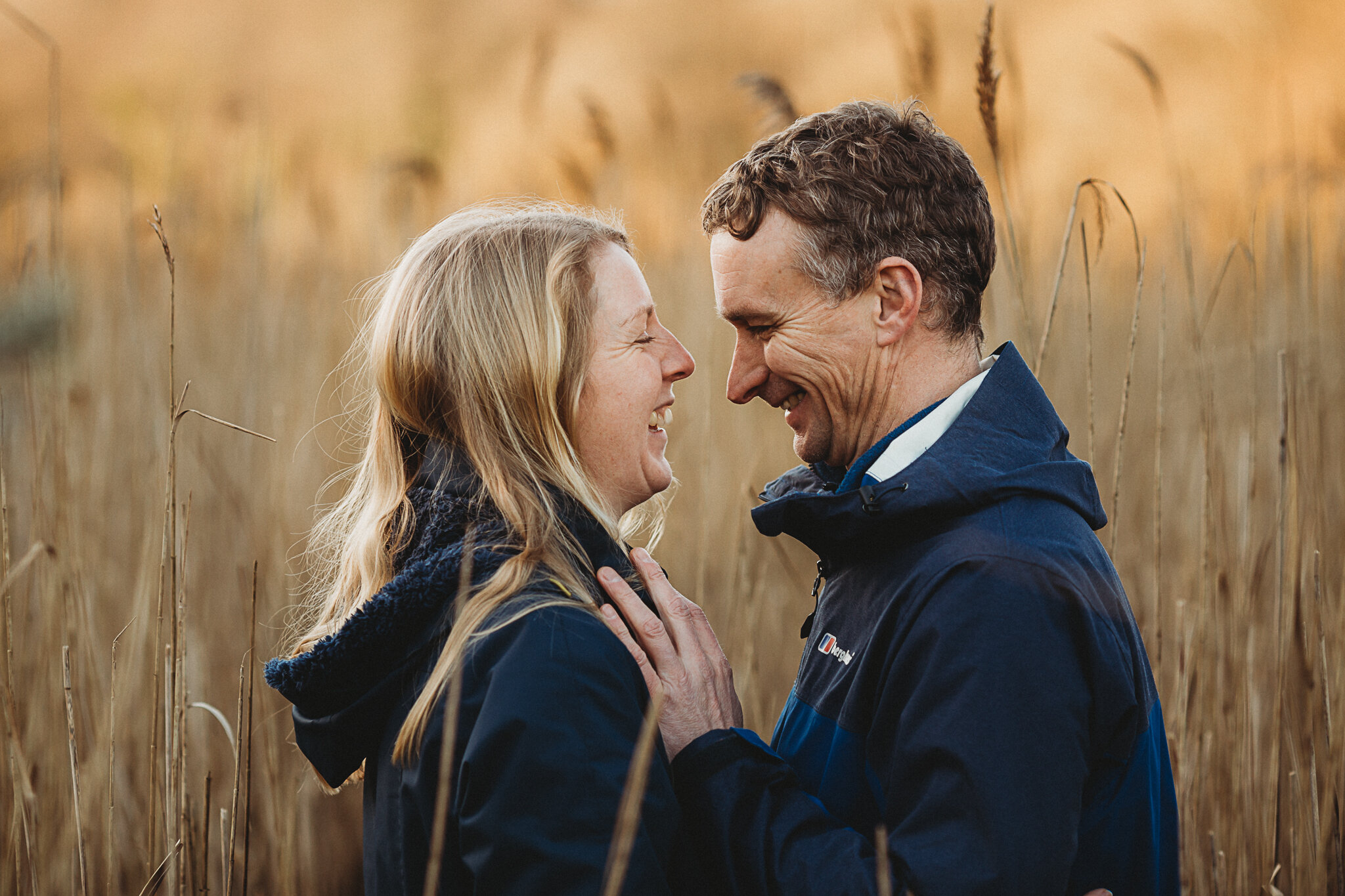 Couples photography session - Paul &amp; Claire at Tresillian, Cornwall