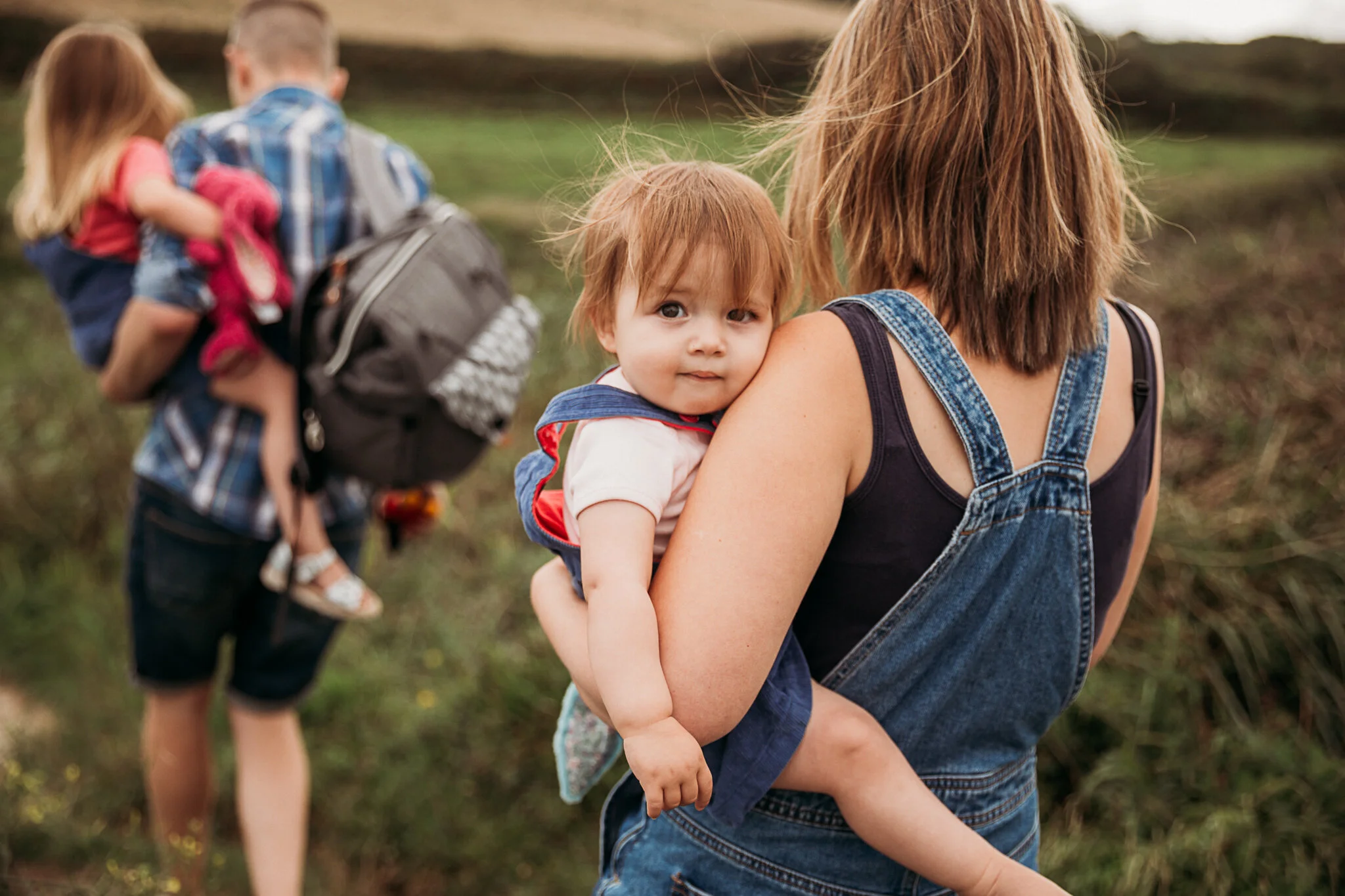 Towan beach family shoot - Roseland Peninsula, Cornwall