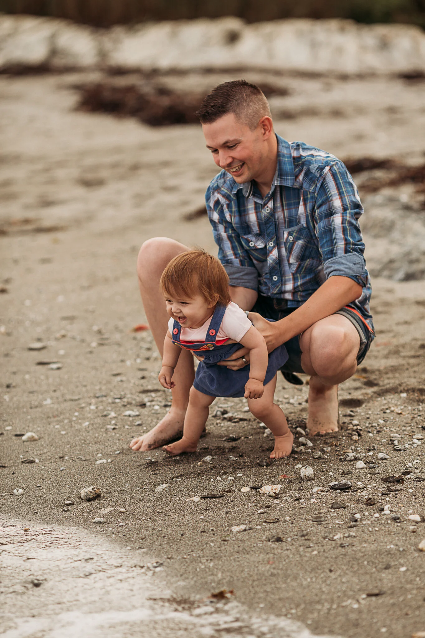 Towan beach family shoot - Roseland Peninsula, Cornwall