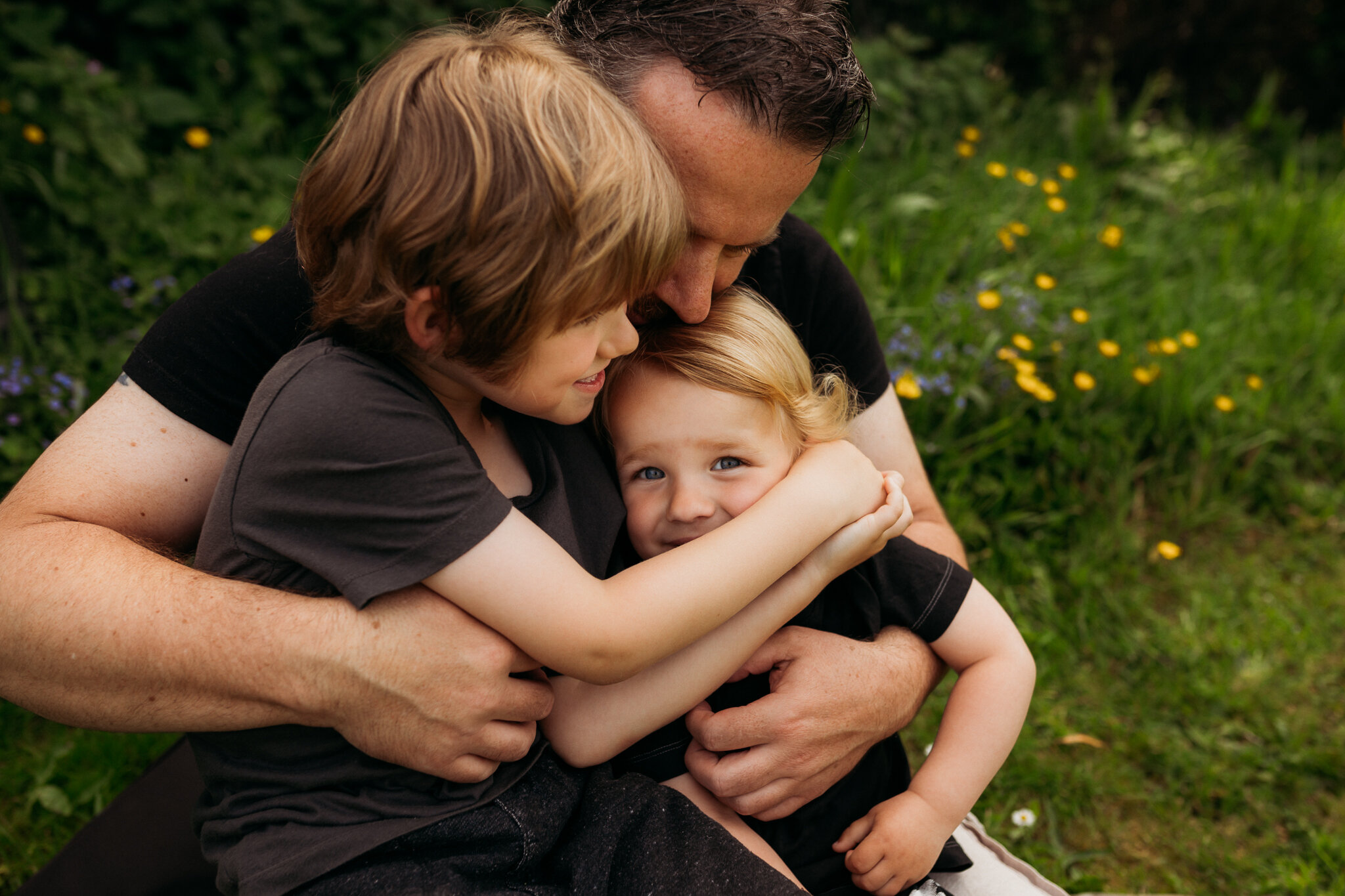 Lockdown Photo Challenge #1 - Dad with the kids