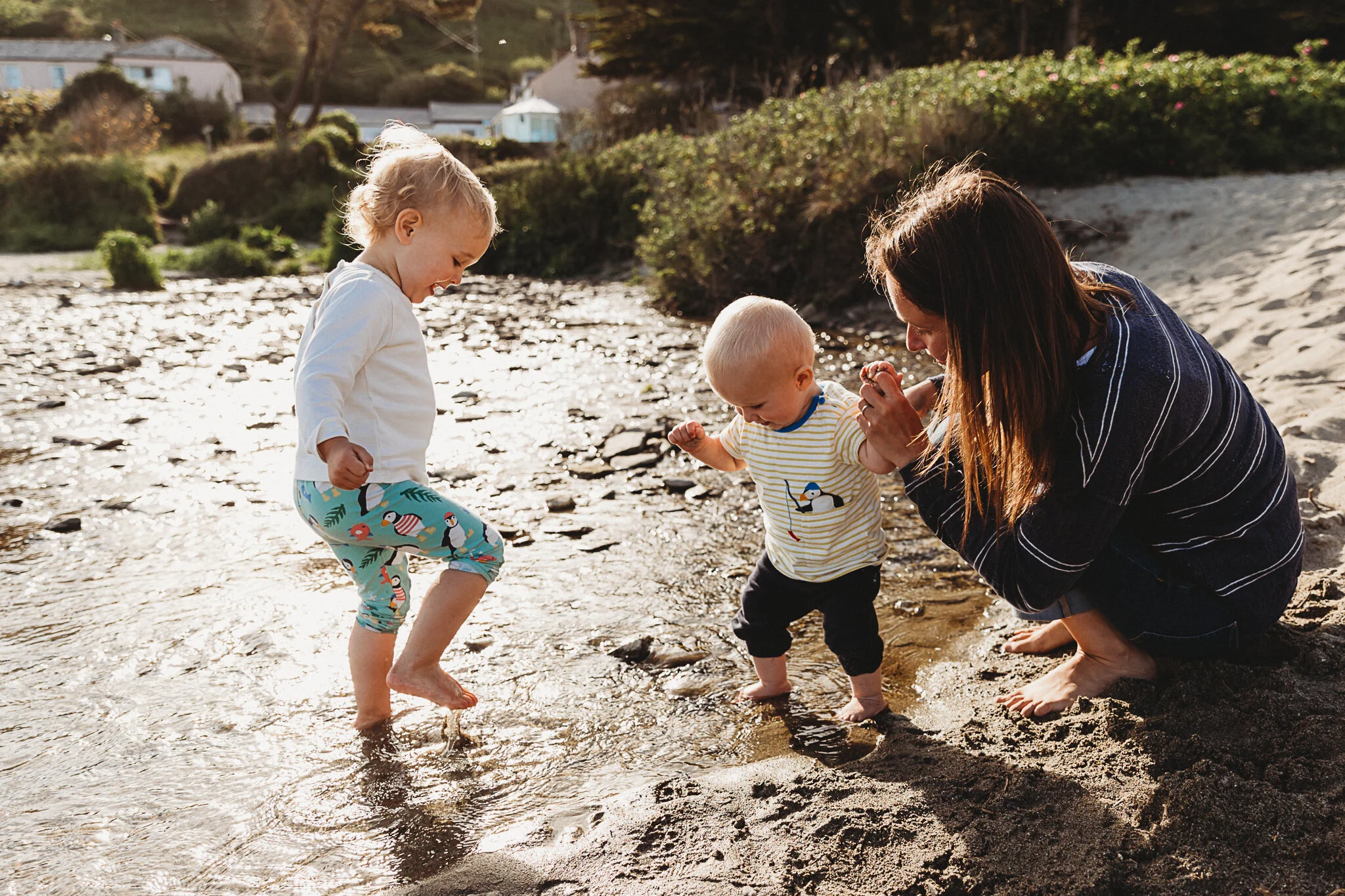 Turning one at the beach, Kernow style!