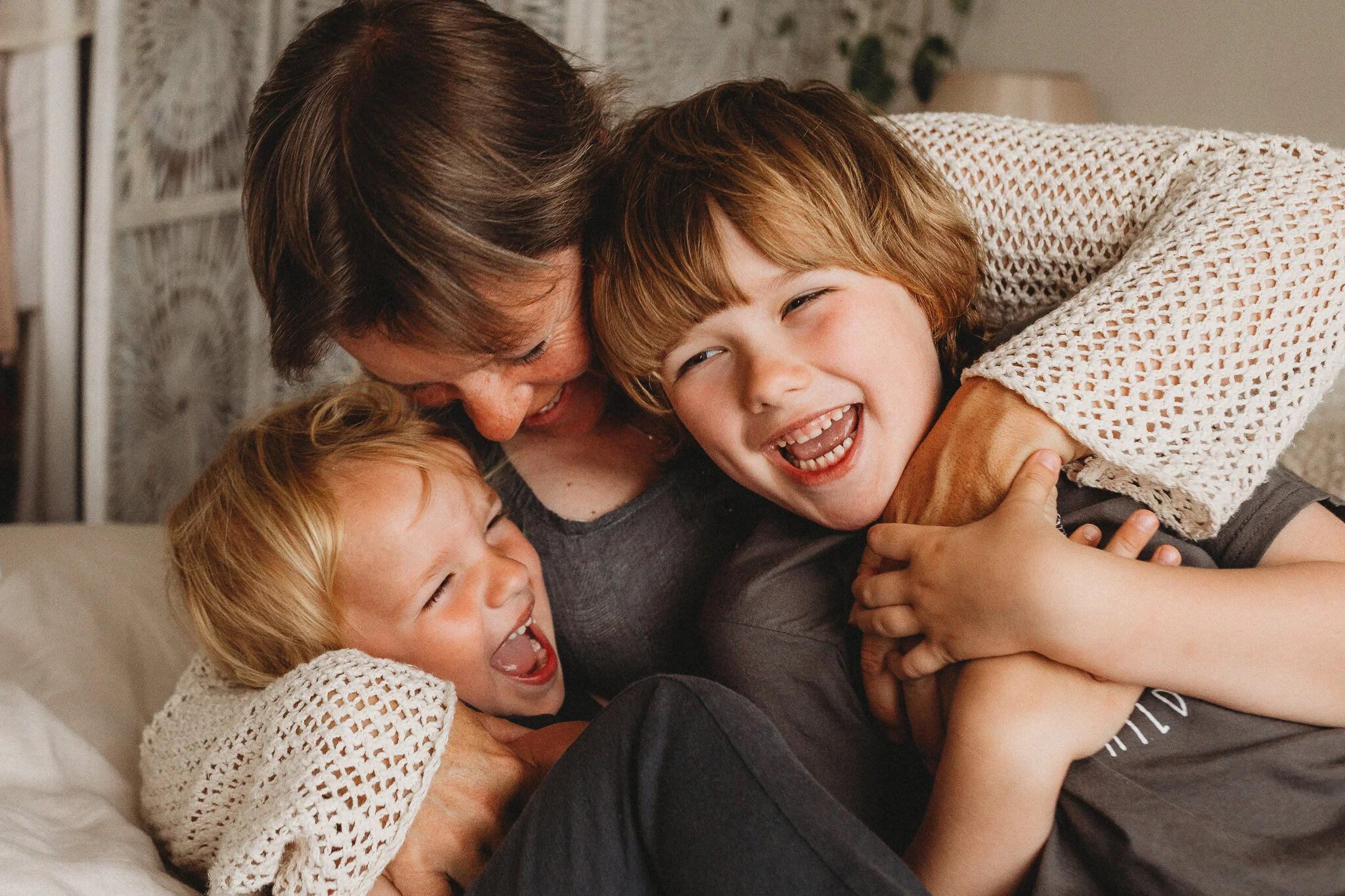 Lockdown Photo Challenge #3 - Mum with the kids