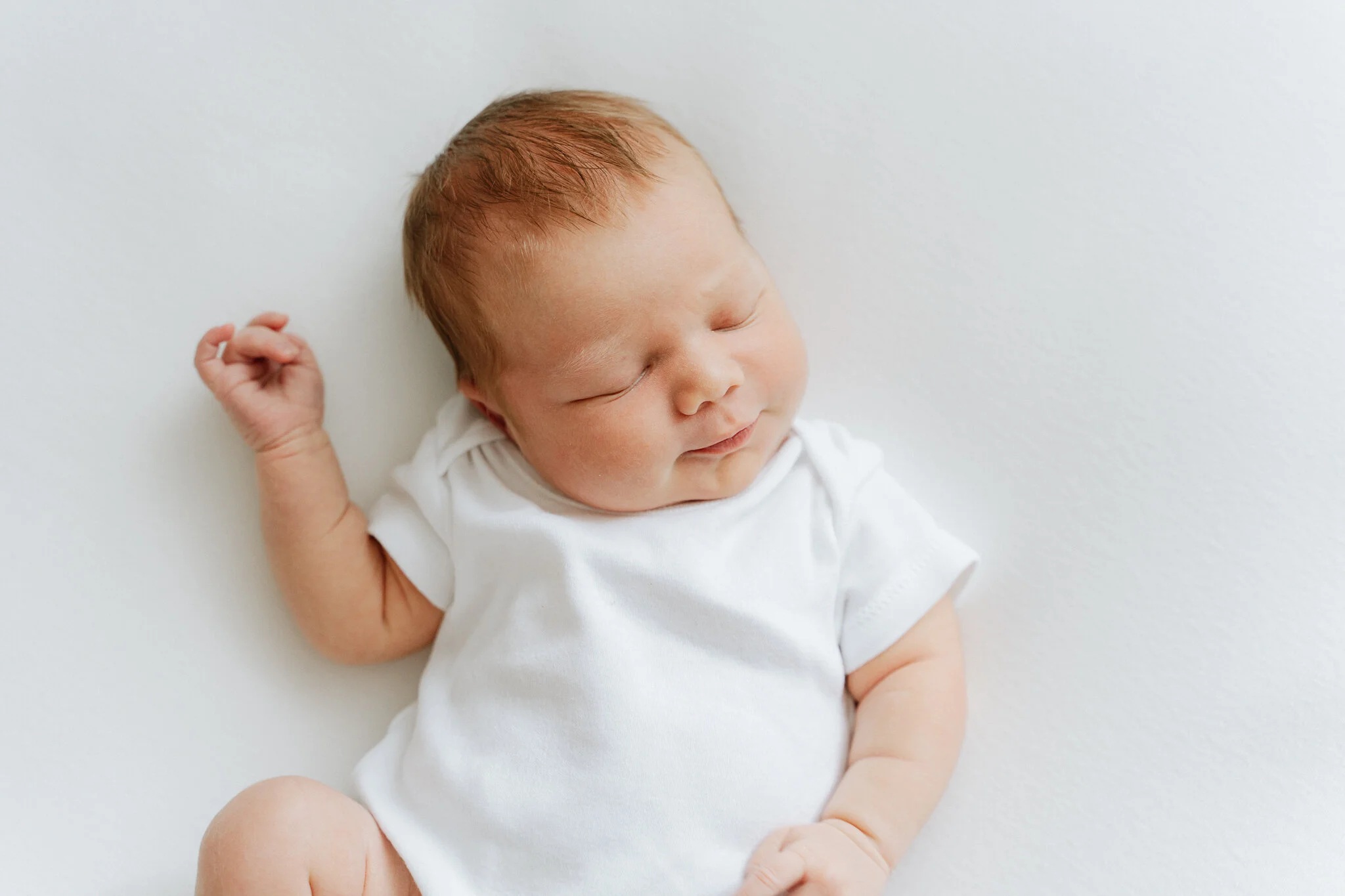 Behind the scenes of a newborn photoshoot