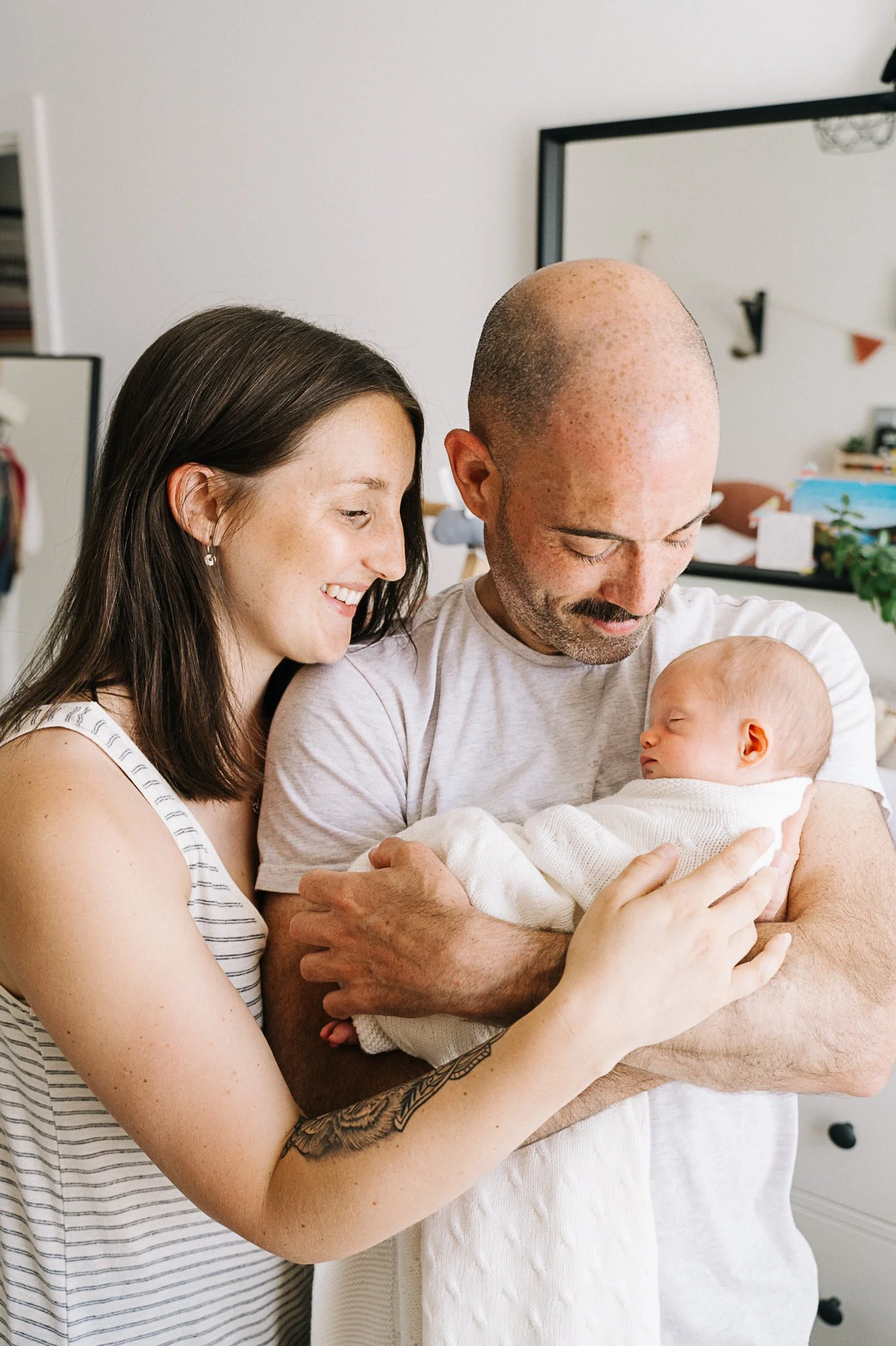 Newborn At-Home Photoshoot | Newquay, Cornwall