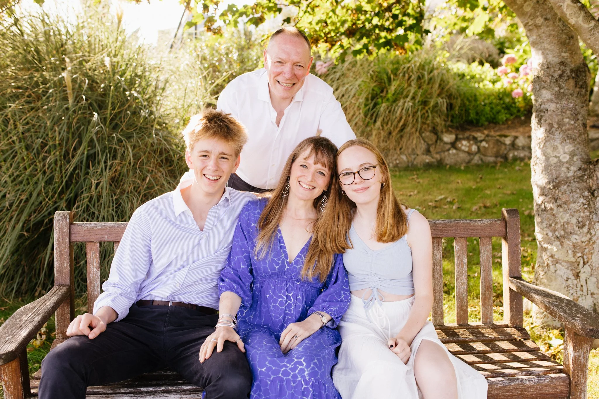 Extended family photoshoot, Cornwall