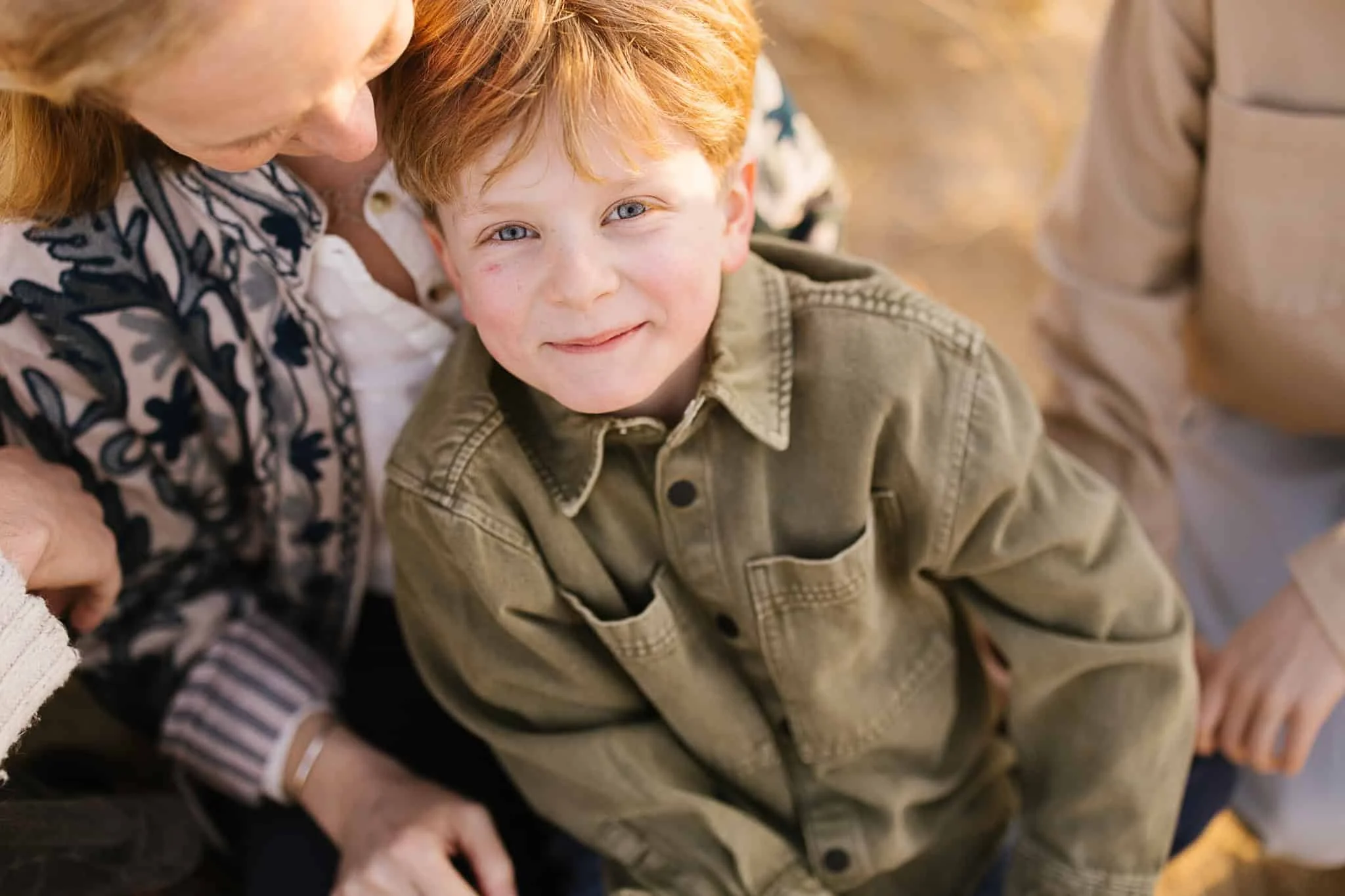 Family photos at Holywell Bay Beach Cornwall | Curious Creatures Photography