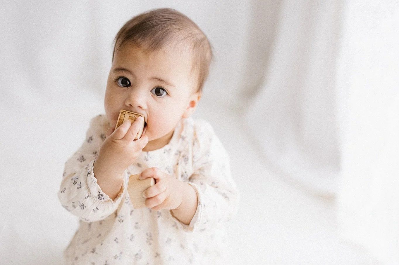 TIME TO UPDATE YOUR BABYS PHOTOS?  Nothing beats seeing how much your babies grow and change during their first year, and a newborn session is just the beginning. Next comes this age: 7-9 months old when they can sit up. It's a really sweet age! If y