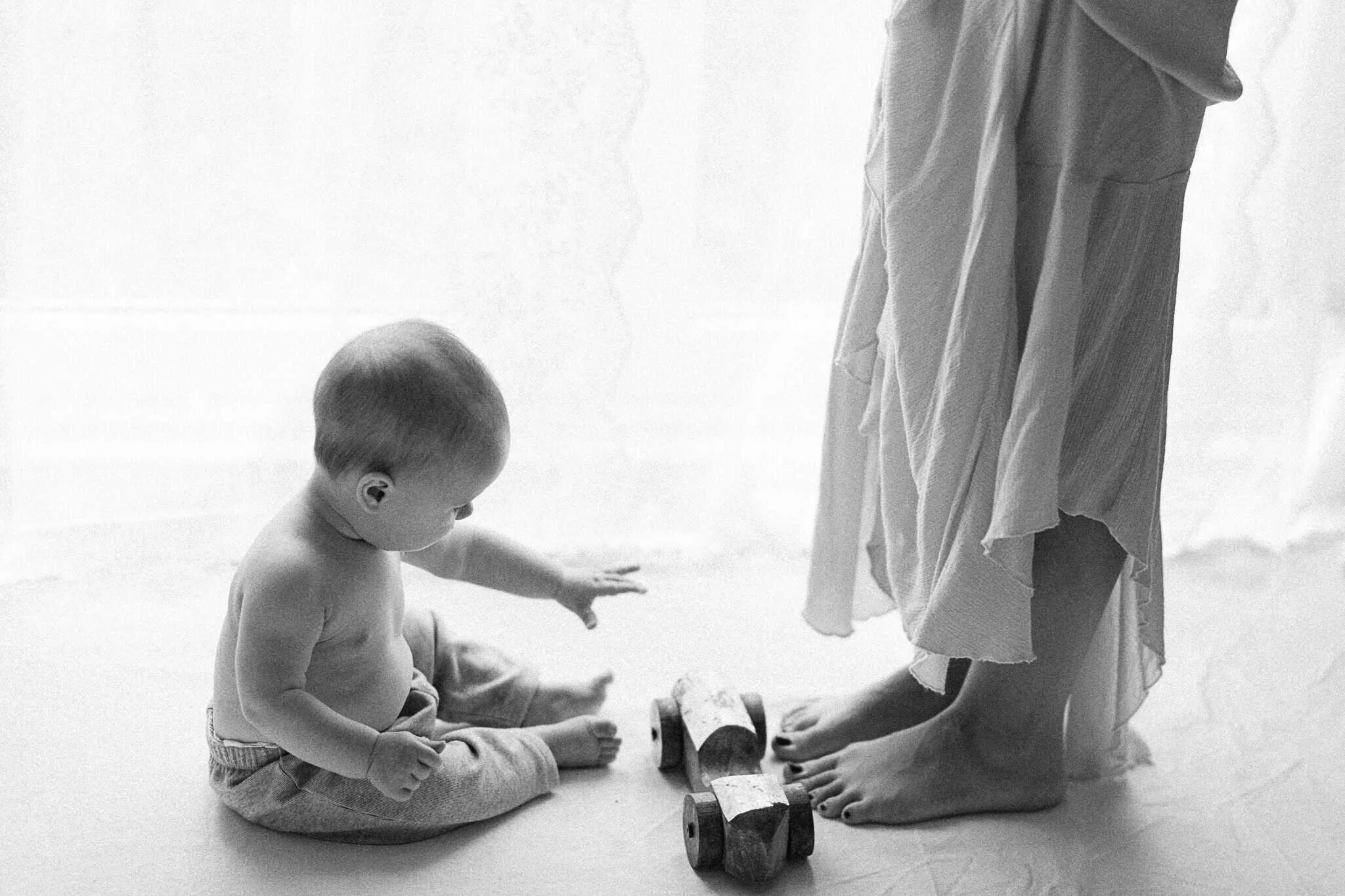 Baby and motherhood photography session Cornwall