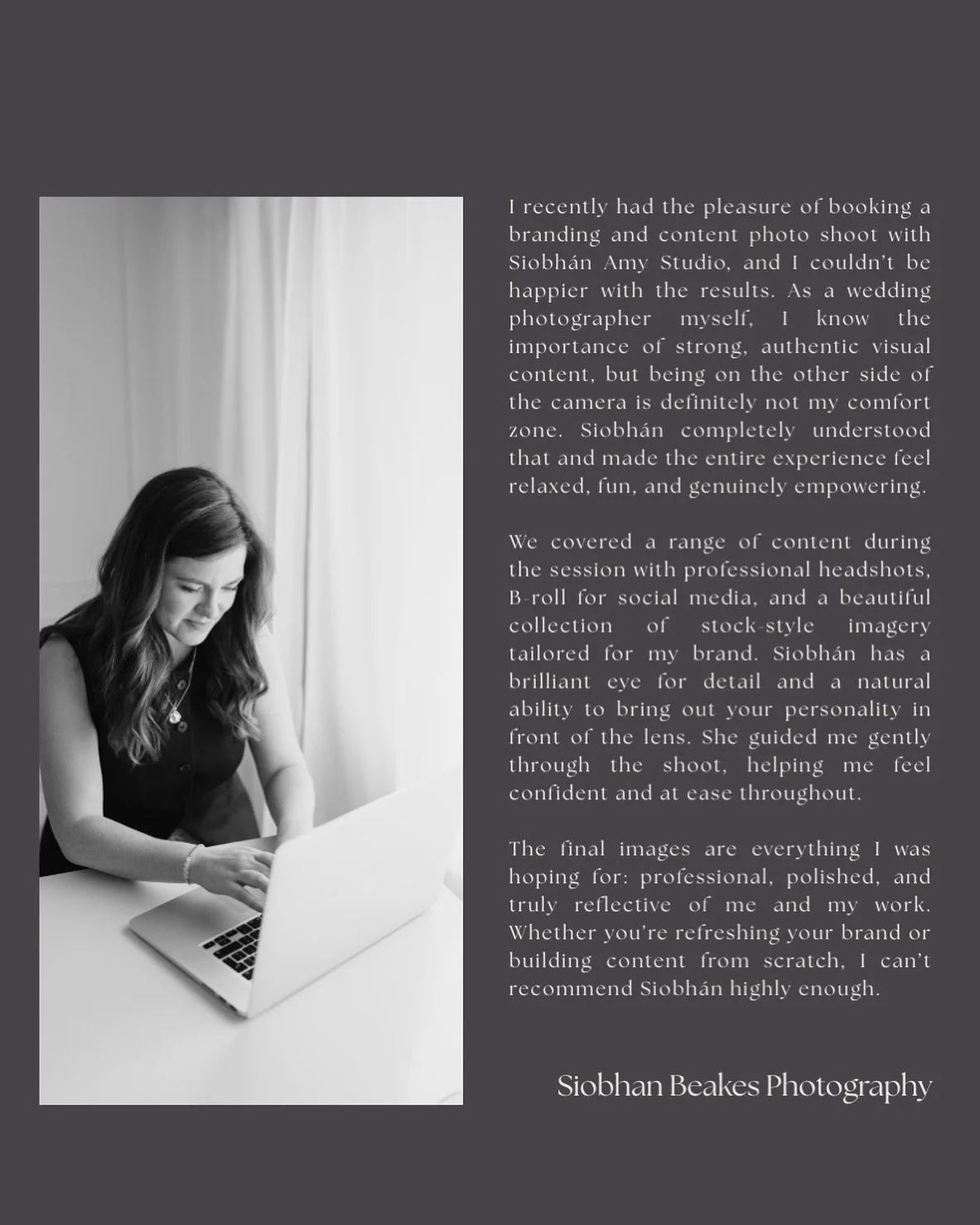 Feedback Friday 🖤 Feeling grateful for friends like @siobhanbealesphoto who give the best feedback! Loving our latest photoshoot!
.
.

Brand photographer Bristol, brand photoshoot Bristol, UK brand photographer, Bristol content, business content, bu