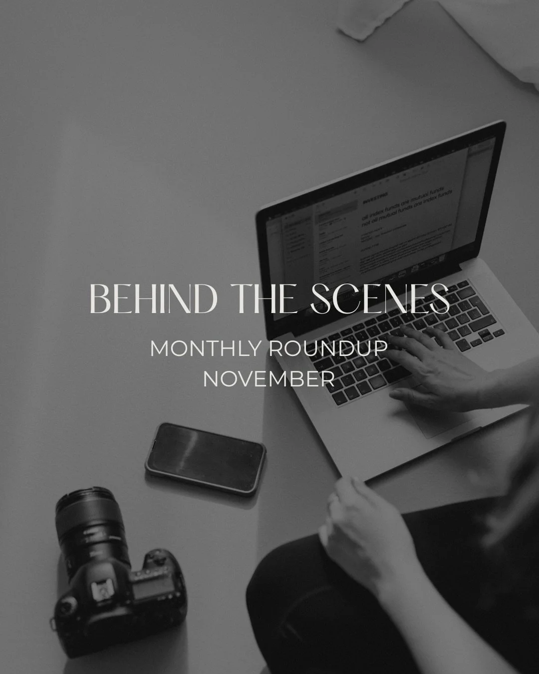 A busy month in November 2025! ✨

November brought client meetings, many a @zoom call, travel, amazing analytics, fitness with @onepeloton and thinking about my goals for 2026.

So excited that we&rsquo;re heading into the final weeks of the year ✍🏼