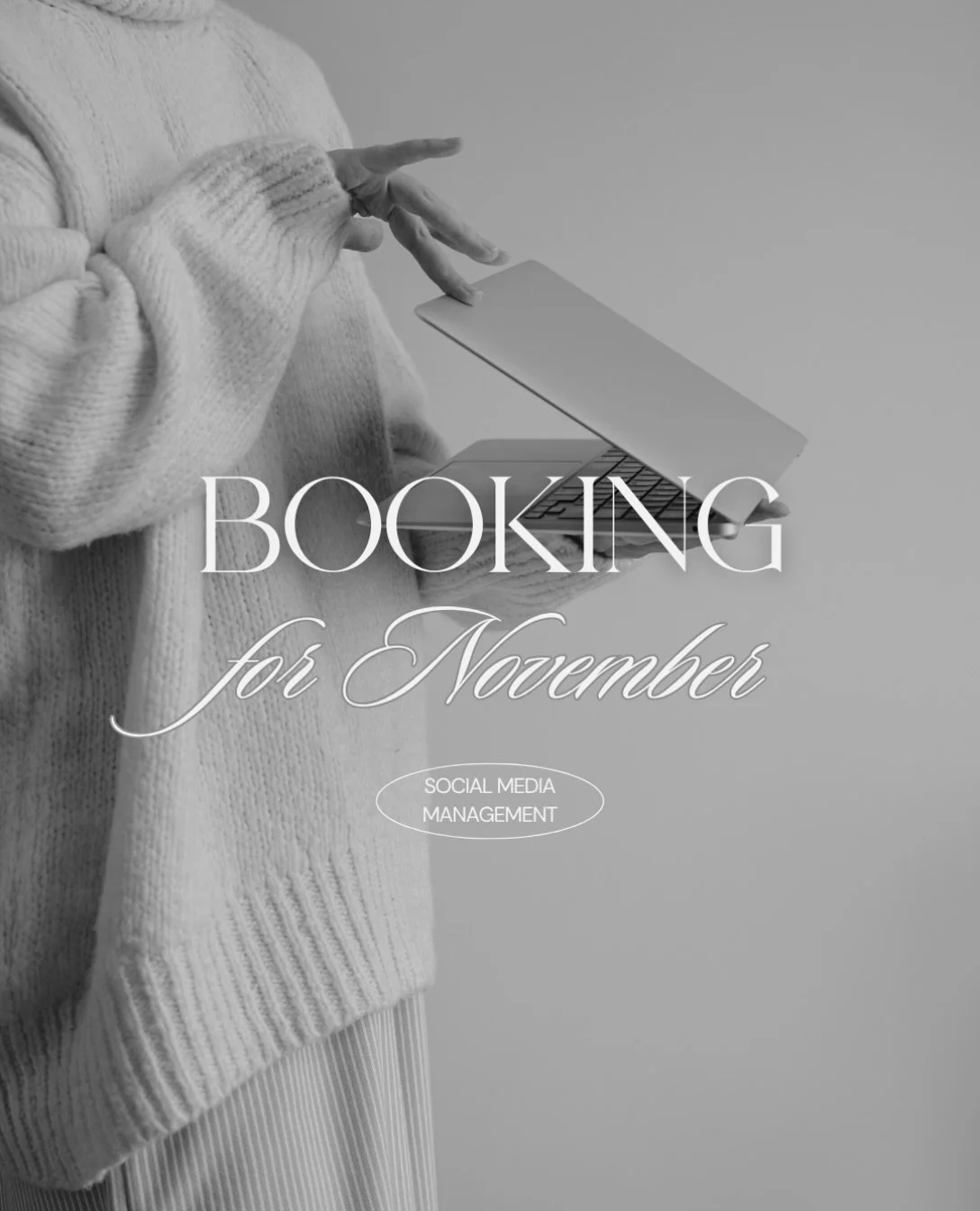 Now booking for November 🤍

If you want your social media to have a plan behind it by the time the new year arrives, now&rsquo;s the time to get in touch! 

I&rsquo;m taking on a small number of South West businesses for November, with support that 