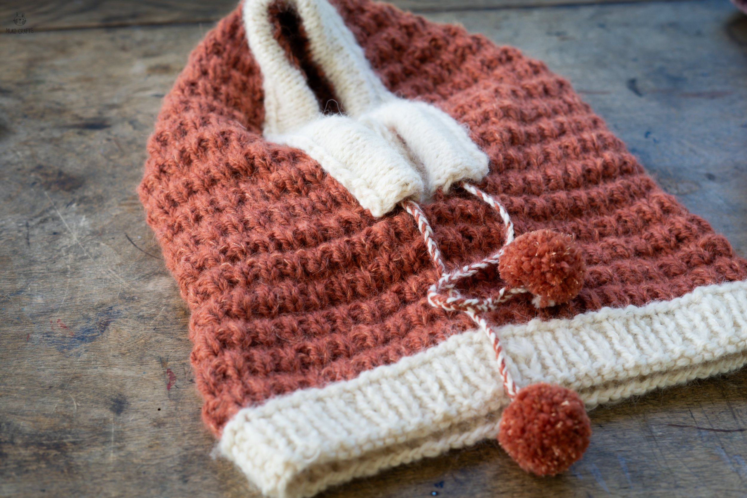 Hooded Knit Cowl  Circular Knitting Machine Patterns – Littlejohn's Yarn